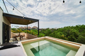 Coyoacan Penthouse 3BDR x Pool x Views three level